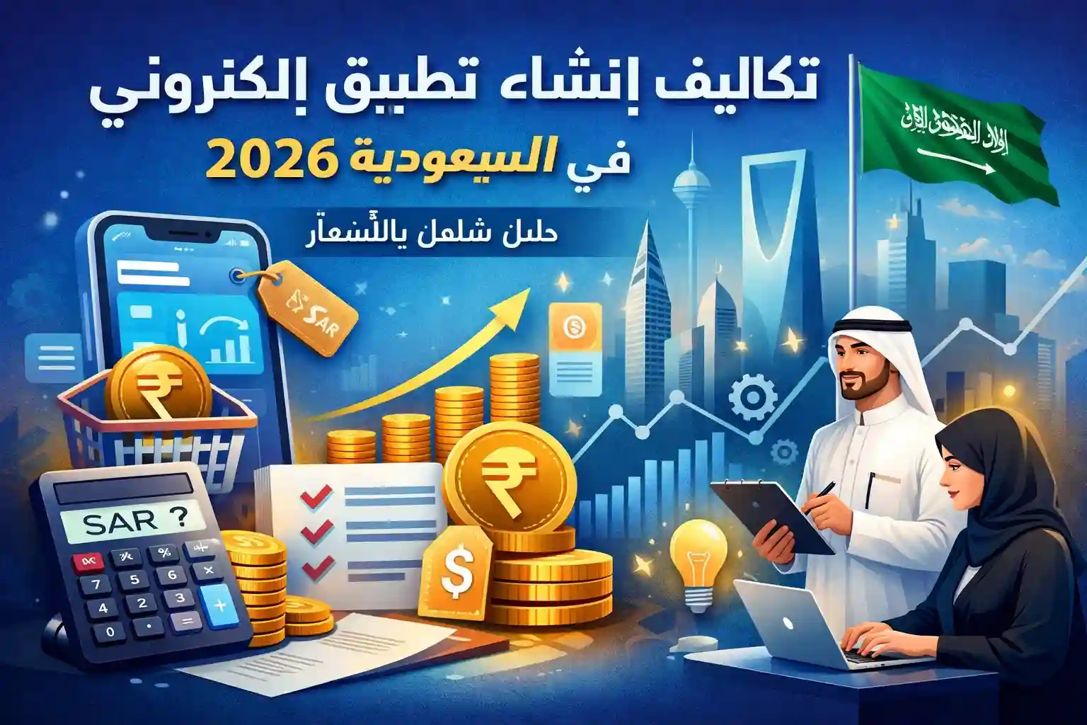 تكاليف إنشاء تطبيق إلكتروني